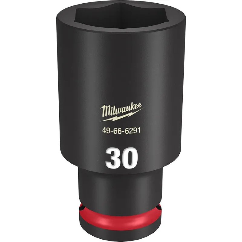 Milwaukee SHOCKWAVE Impact Duty 1/2"Drive 30MM Deep 6 Point Socket
