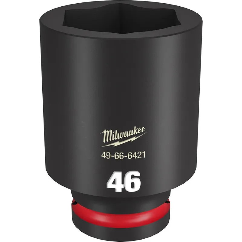 Milwaukee SHOCKWAVE Impact Duty 3/4"Drive 46MM Deep 6 Point Socket