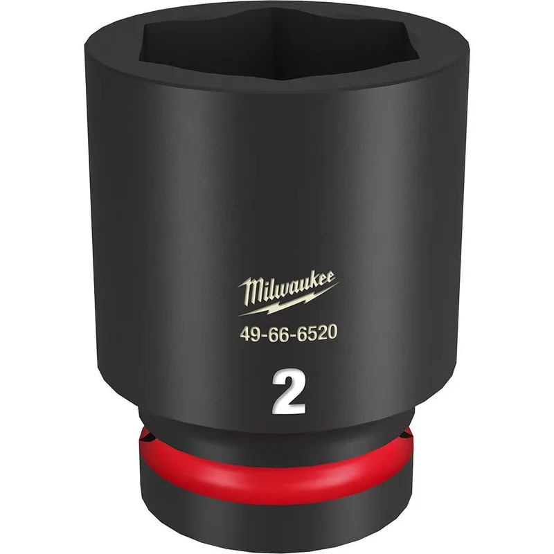 Milwaukee SHOCKWAVE Impact Duty 1"Drive 2" Deep 6 Point Socket