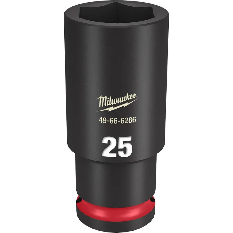 Milwaukee SHOCKWAVE Impact Duty 1/2"Drive 25MM Deep 6 Point Socket