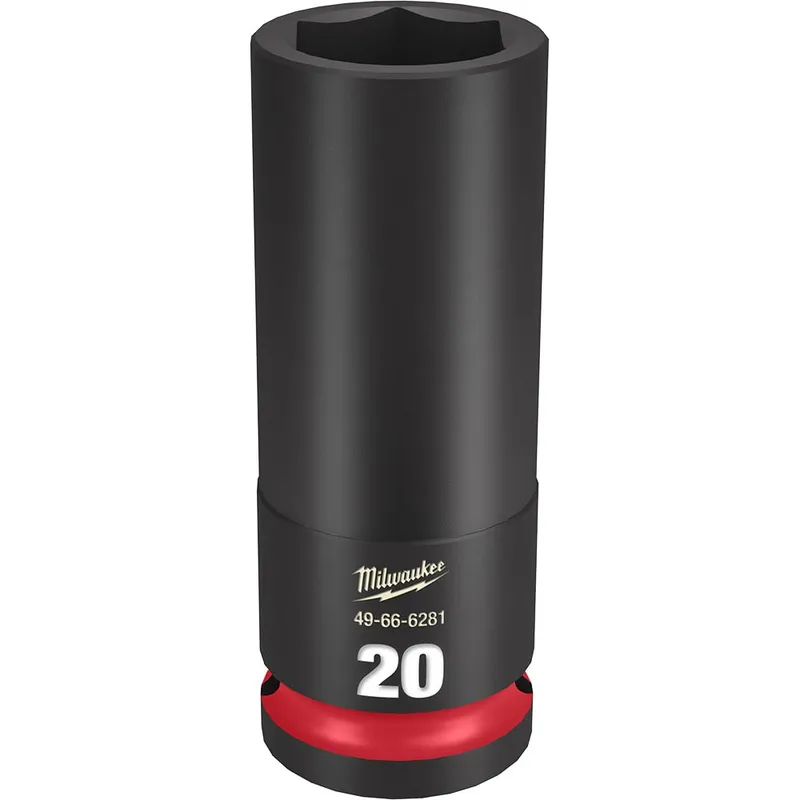 Milwaukee SHOCKWAVE Impact Duty 1/2"Drive 20MM Deep 6 Point Socket