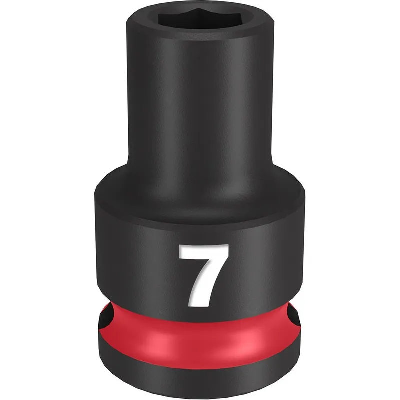 Milwaukee SHOCKWAVE Impact Duty 3/8"Drive 7MM Standard 6 Point Socket