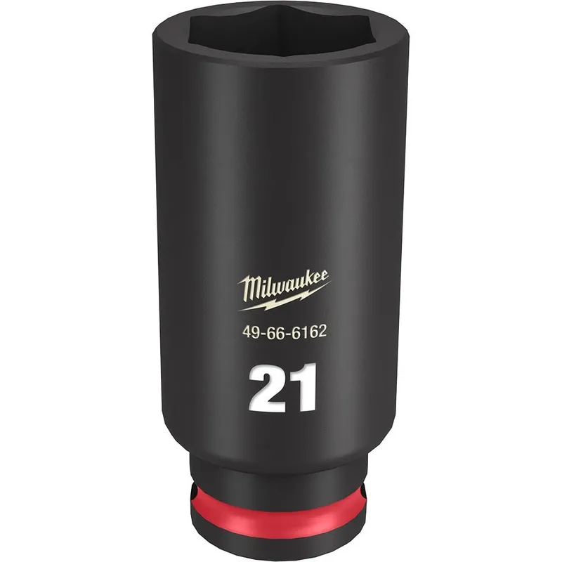 Milwaukee SHOCKWAVE Impact Duty 3/8"Drive 21MM Deep 6 Point Socket