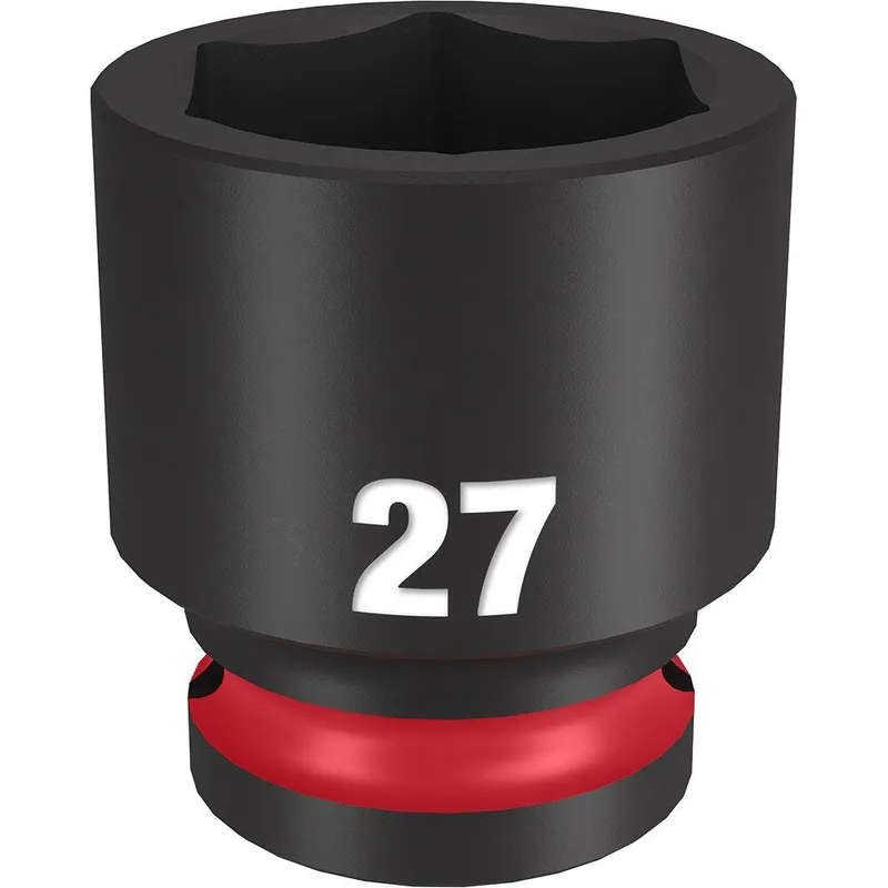 Milwaukee SHOCKWAVE Impact Duty 1/2"Drive 27MM Standard 6 Point Socket
