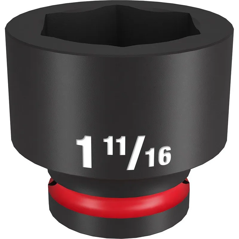 Milwaukee SHOCKWAVE Impact Duty 3/4"Drive 1-11/16" Standard 6 Point Socket