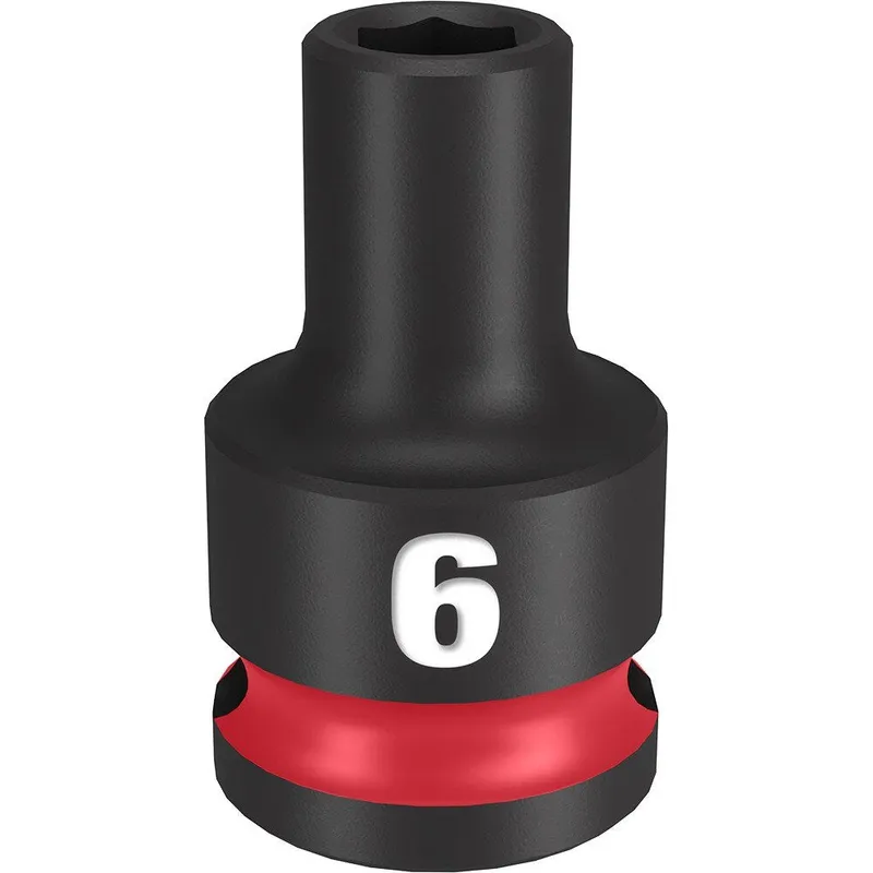 Milwaukee SHOCKWAVE Impact Duty 3/8"Drive 6MM Standard 6 Point Socket