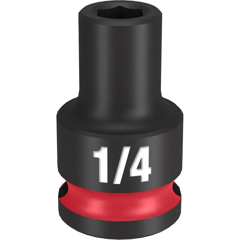 Milwaukee SHOCKWAVE Impact Duty 3/8" Drive 1/4" Standard 6 Point Socket