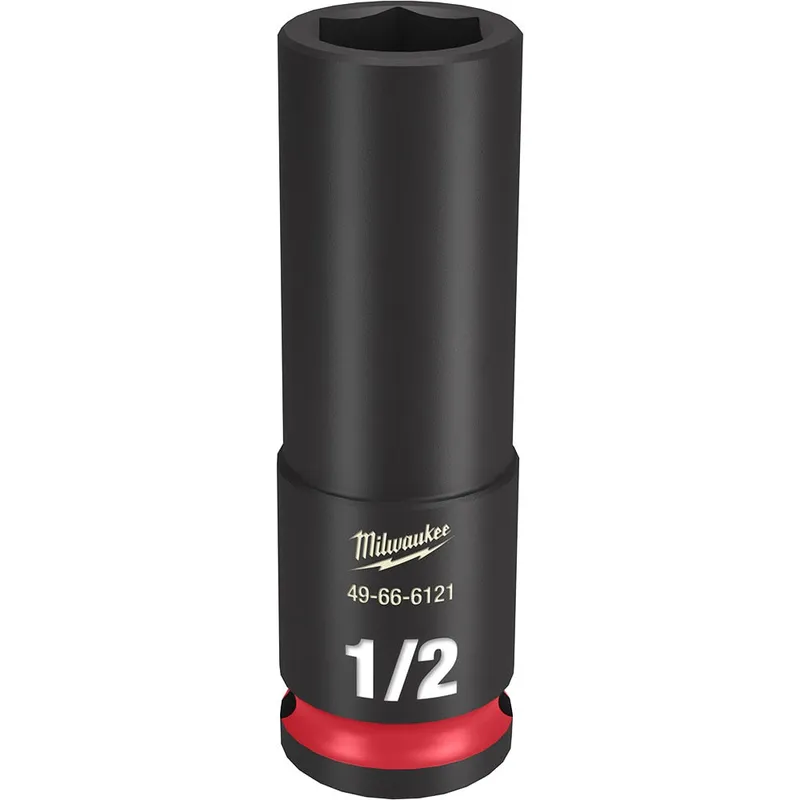 Milwaukee SHOCKWAVE Impact Duty 3/8"Drive 1/2" Deep 6 Point Socket