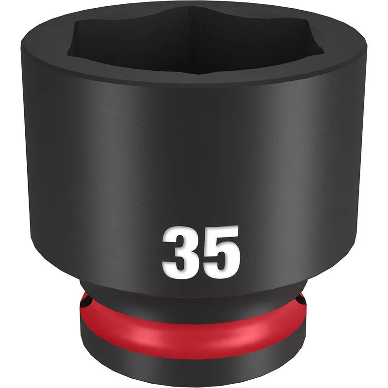 Milwaukee SHOCKWAVE Impact Duty 1/2"Drive 35MM Standard 6 Point Socket