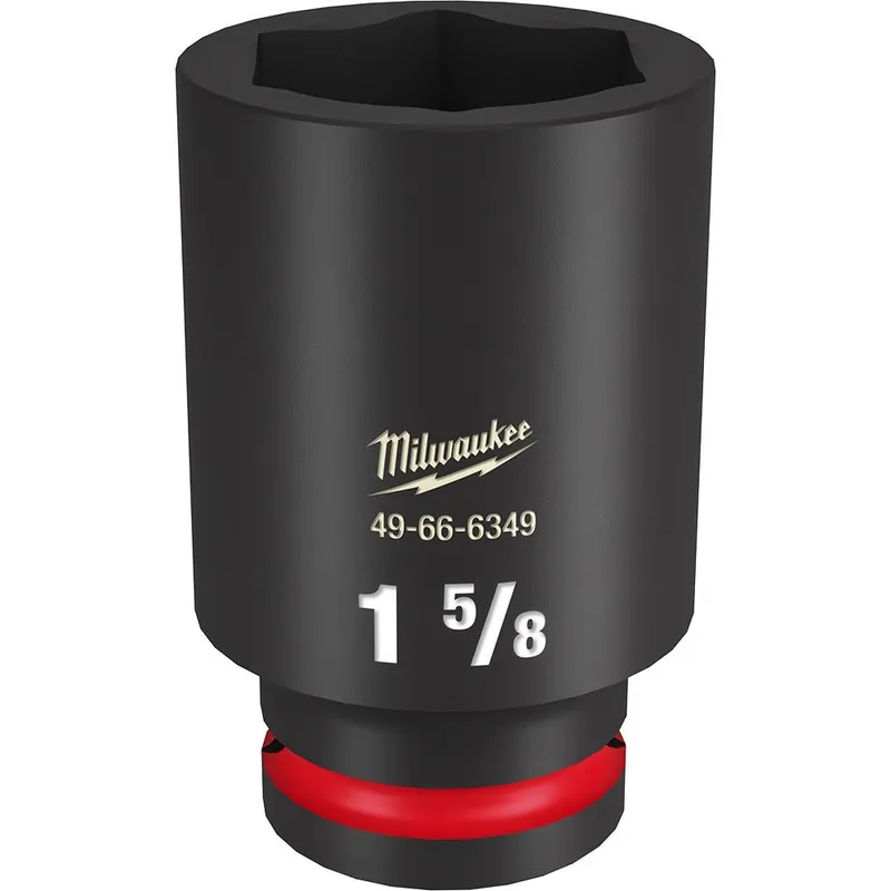 Milwaukee SHOCKWAVE Impact Duty 3/4"Drive 1-5/8" Deep 6 Point Socket