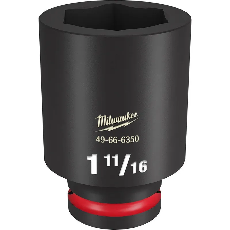 Milwaukee SHOCKWAVE Impact Duty 3/4"Drive 1-11/16" Deep 6 Point Socket