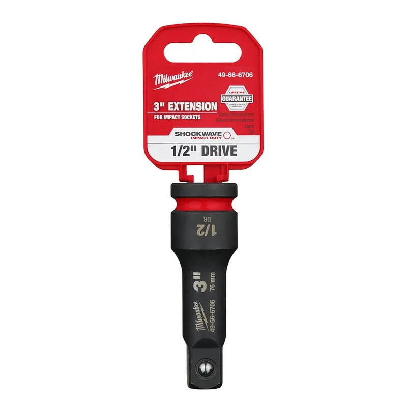 Milwaukee SHOCKWAVE Impact Duty 1/2" Drive 3" Extension