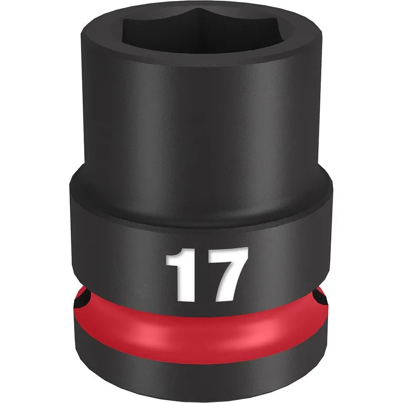 Milwaukee SHOCKWAVE Impact Duty 1/2"Drive 17MM Standard 6 Point Socket