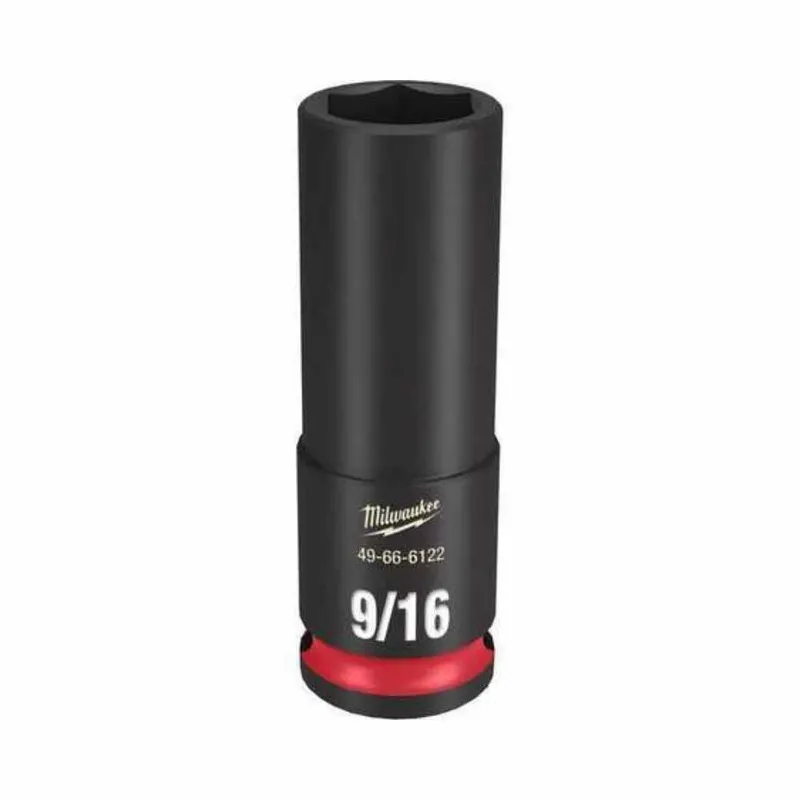 Milwaukee SHOCKWAVE Impact Duty 3/8"Drive 9/16" Deep 6 Point Socket
