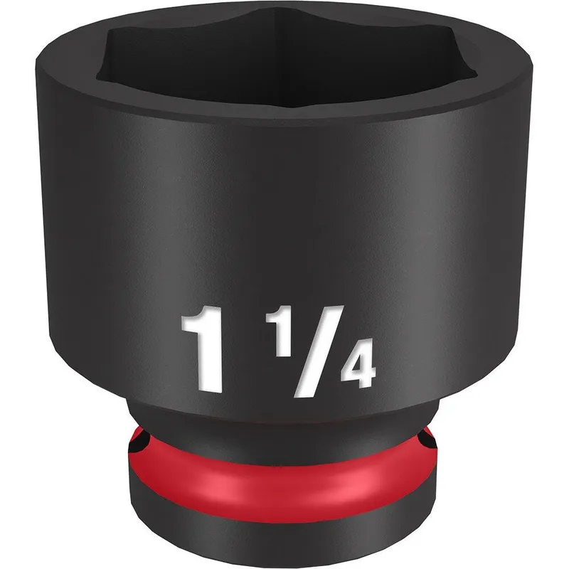 Milwaukee SHOCKWAVE Impact Duty 1/2"Drive 1-1/4" Standard 6 Point Socket