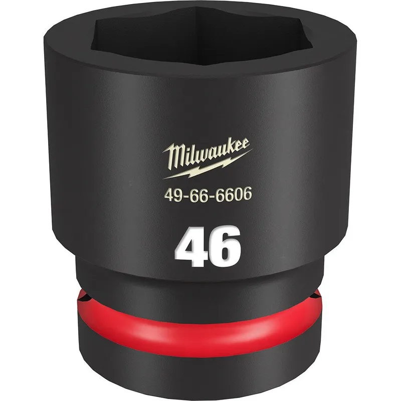 Milwaukee SHOCKWAVE Impact Duty 1"Drive 46MM Standard 6 Point Socket