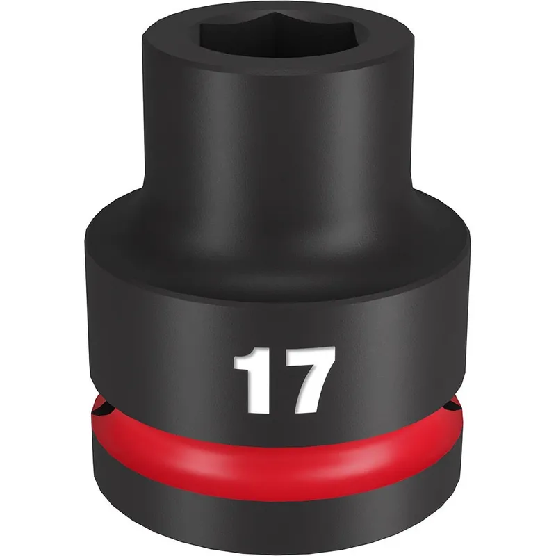 Milwaukee SHOCKWAVE Impact Duty 3/4"Drive 17MM Standard 6 Point Socket
