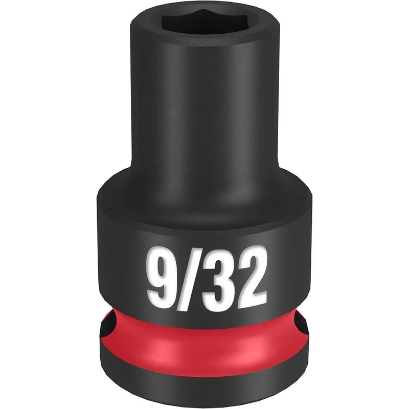 Milwaukee SHOCKWAVE Impact Duty 3/8" Drive 9/32" Standard 6 Point Socket