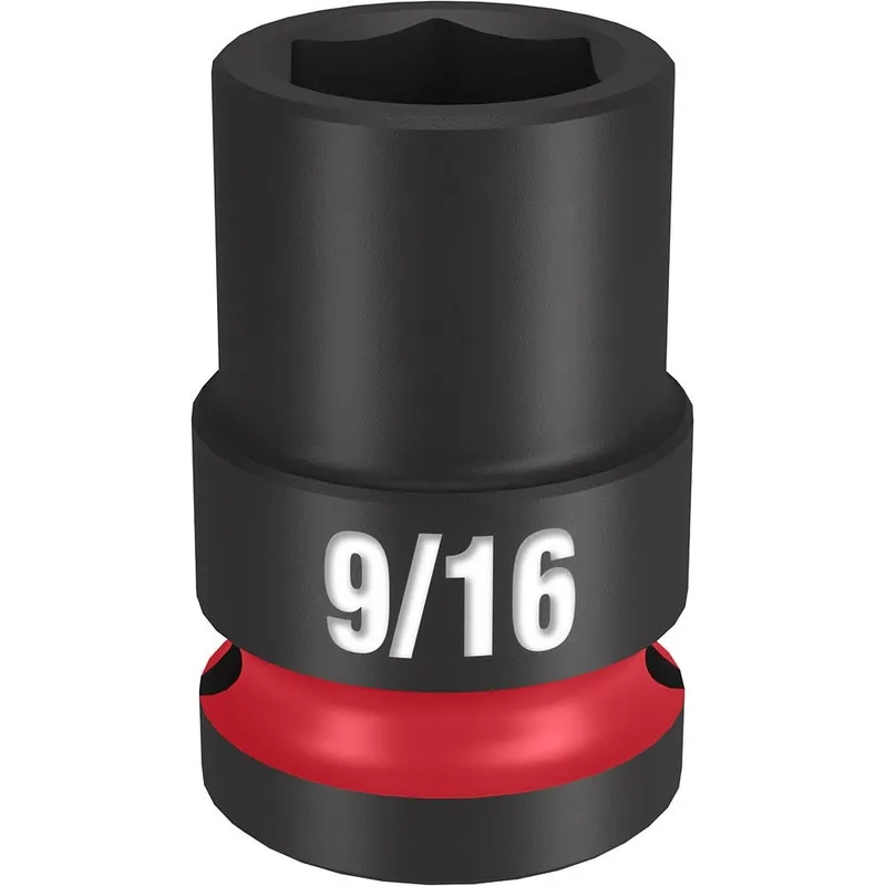 Milwaukee SHOCKWAVE Impact Duty 1/2"Drive 9/16" Standard 6 Point Socket