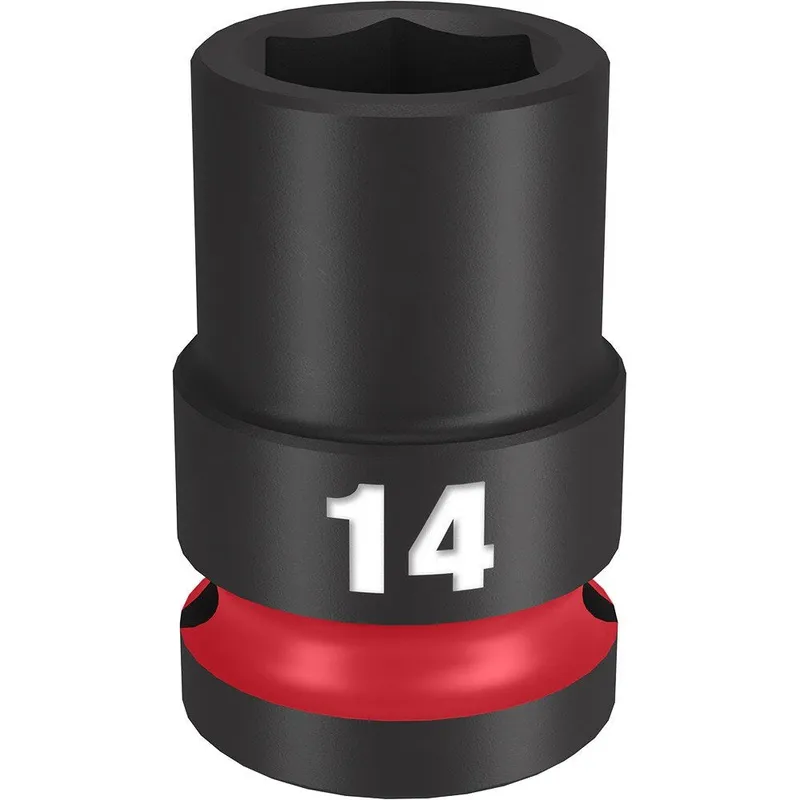 Milwaukee SHOCKWAVE Impact Duty 1/2"Drive 14MM Standard 6 Point Socket