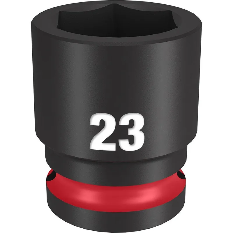 Milwaukee SHOCKWAVE Impact Duty 1/2"Drive 23MM Standard 6 Point Socket