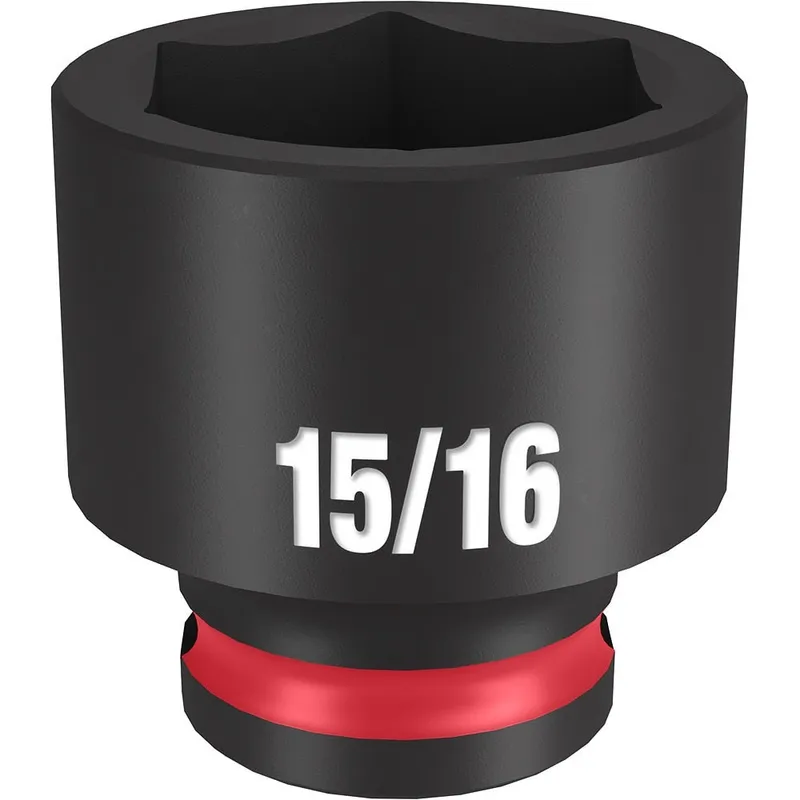 Milwaukee SHOCKWAVE Impact Duty 3/8" Drive 15/16" Standard 6 Point Socket