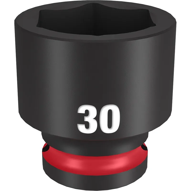 Milwaukee SHOCKWAVE Impact Duty 1/2"Drive 30MM Standard 6 Point Socket