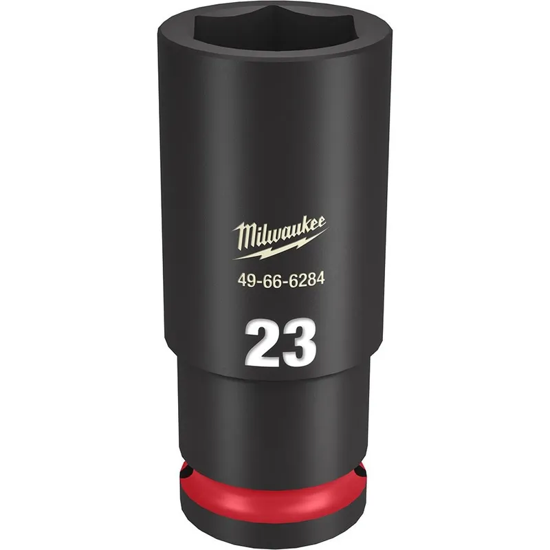 Milwaukee SHOCKWAVE Impact Duty 1/2"Drive 23MM Deep 6 Point Socket