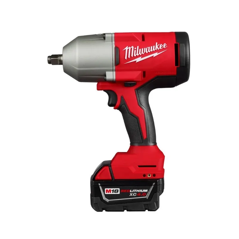 Milwaukee M18 18V Lithium-Ion Brushless Cordless 1/2 in. Impact Wrench with Friction Ring Kit