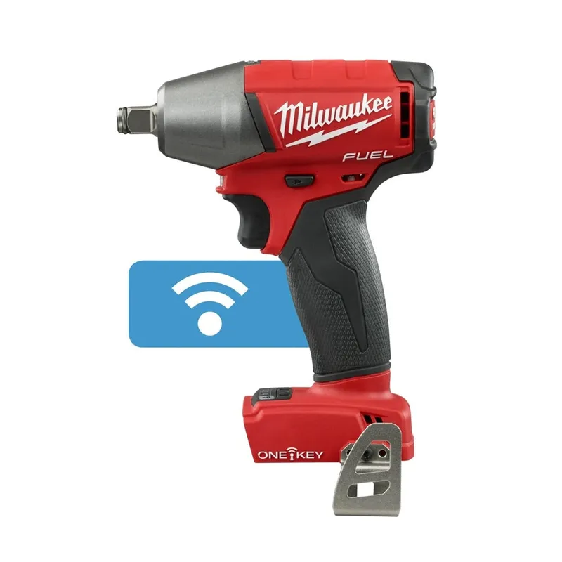 Milwaukee M18 FUEL 1/2" Compact Impact Wrench with Friction Ring with ONE-KEY, Bare Tool