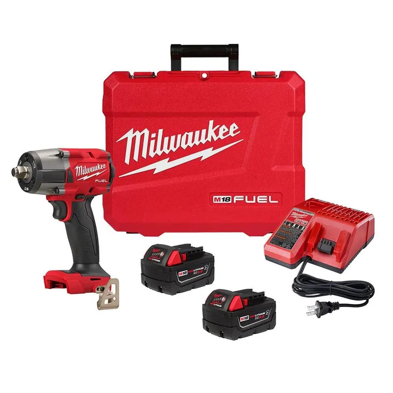 Milwaukee M18 FUEL 1/2 " Mid-Torque Impact Wrench w/ Friction Ring Kit