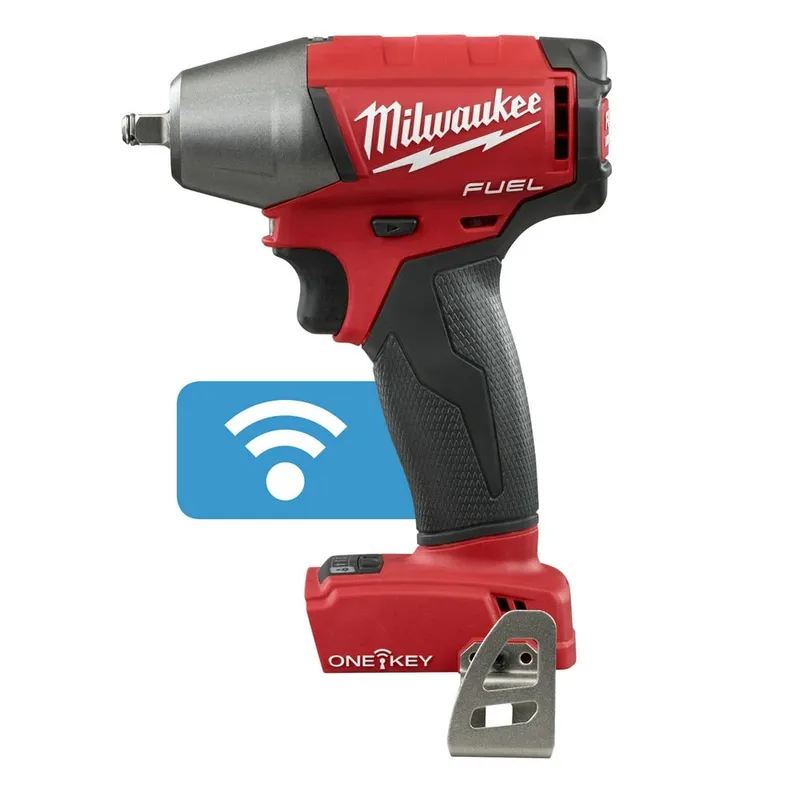 Milwaukee M18 FUEL 3/8" Compact Impact Wrench with Friction Ring with ONE-KEY, Bare