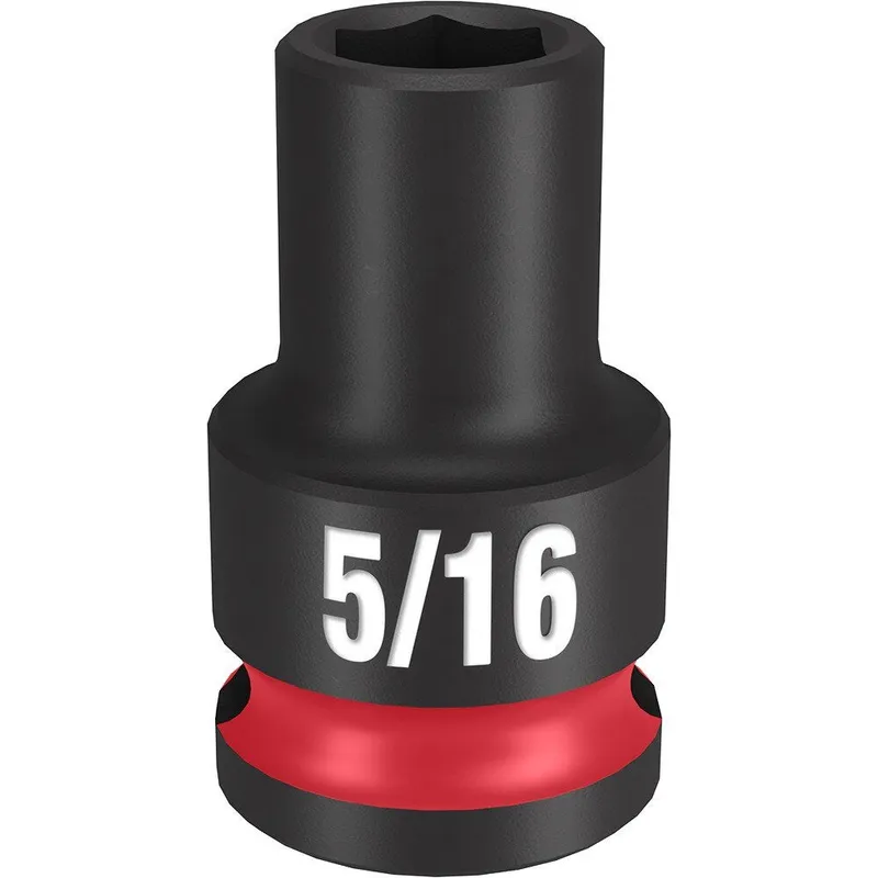 Milwaukee SHOCKWAVE Impact Duty 3/8" Drive 5/16" Standard 6 Point Socket