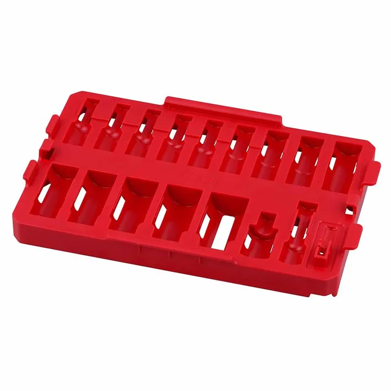 Milwaukee Shockwave Impact Duty Socket 3/8" Drive 17-Piece SAE Tray Only