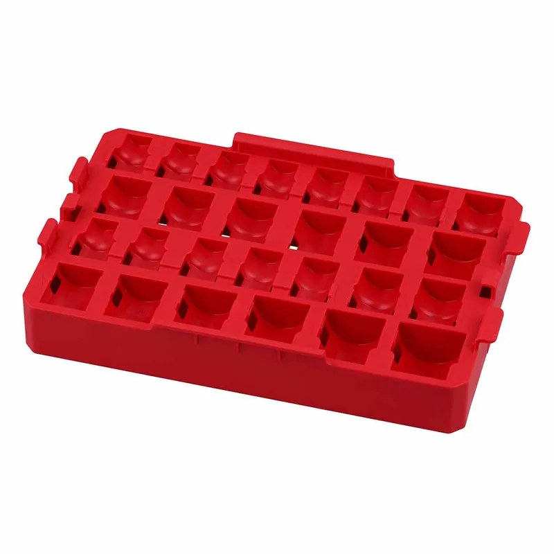 Milwaukee Shockwave Impact Duty Socket 1/2" Drive 27-Piece MM Tray Only
