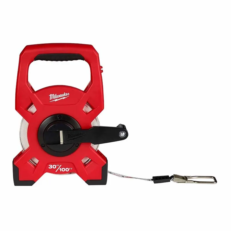Milwaukee 30m/100' Fiberglass Open Reel Long Tape