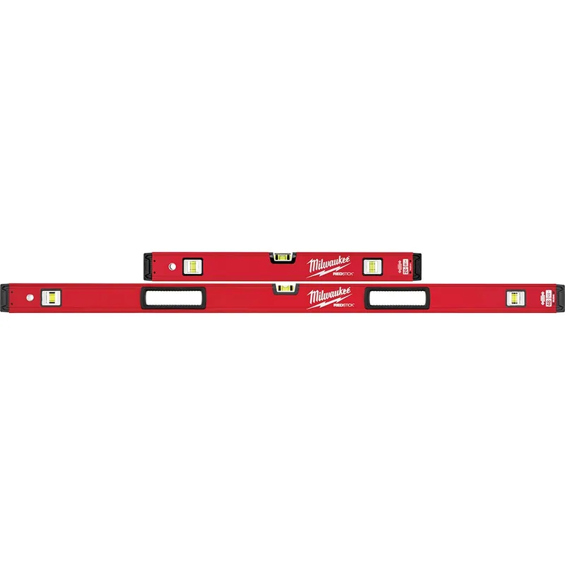 Milwaukee 24"/ 48" REDSTICK Box Level Set