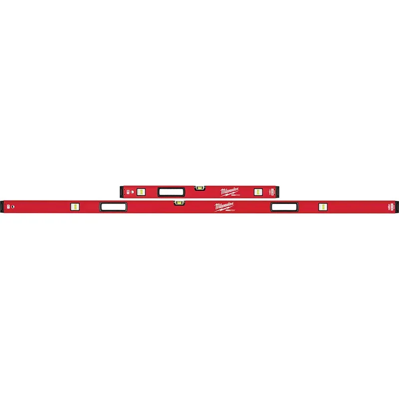 Milwaukee 78”/32” REDSTICK Magnetic Box Level Jamb Set