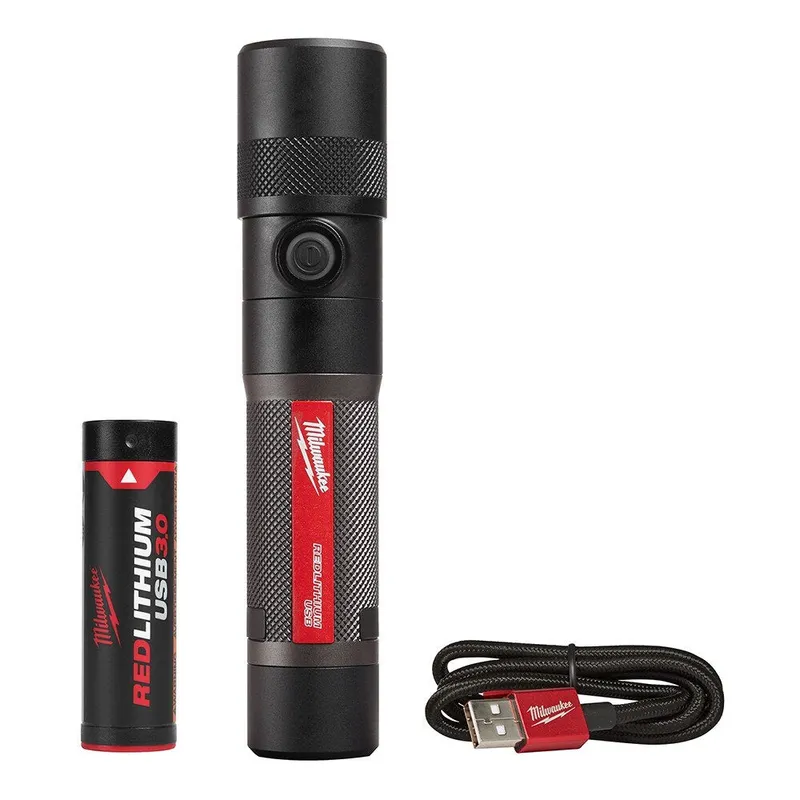 USB RECHARGEABLE 1100L FLASHLIGHT