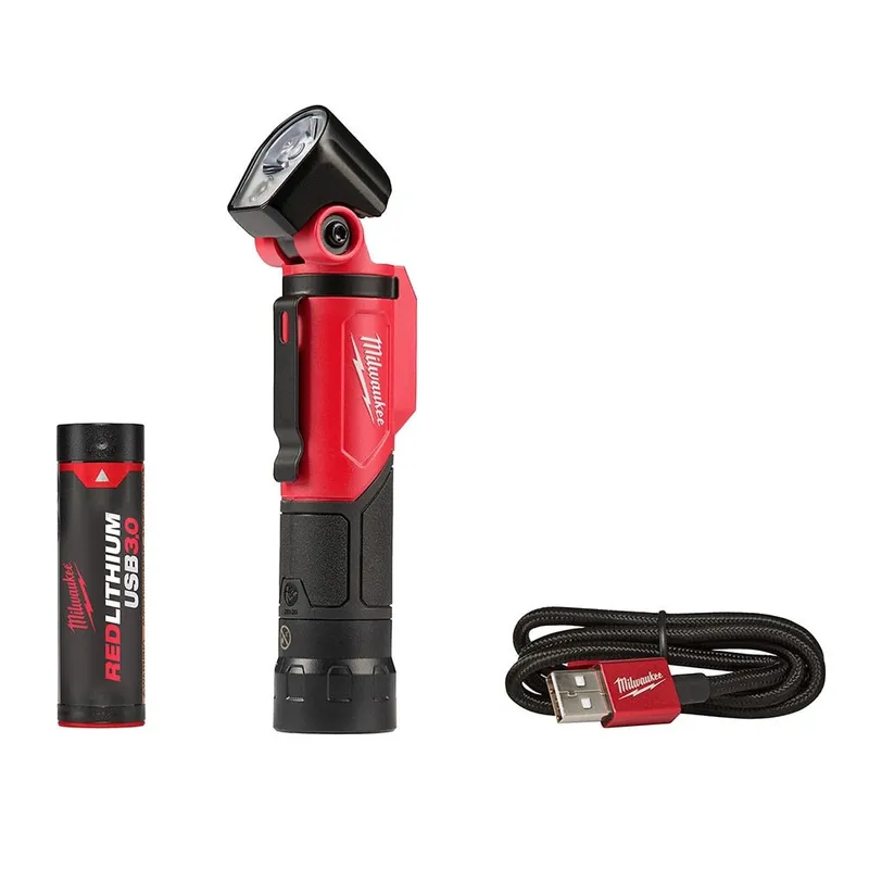 USB RECHARGEABLE MAGNETIC PIVOTING FLASH