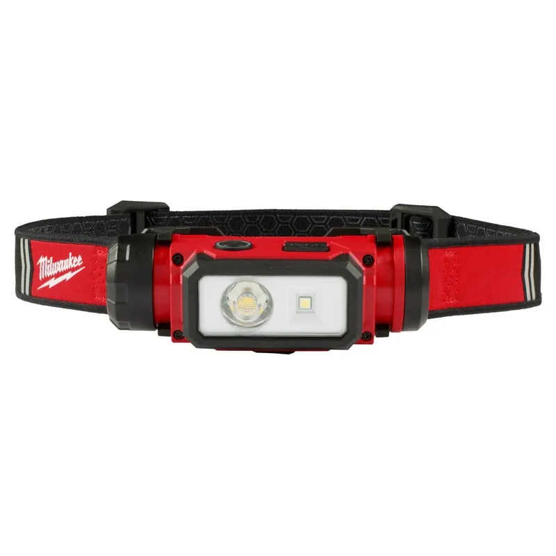 RED LITHIUM USB HARD HAT HEADLAMP