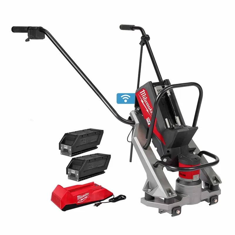 Milwaukee MX FUEL Push-Start Vibratory Screed Kit w/ Two Batteries and Charger