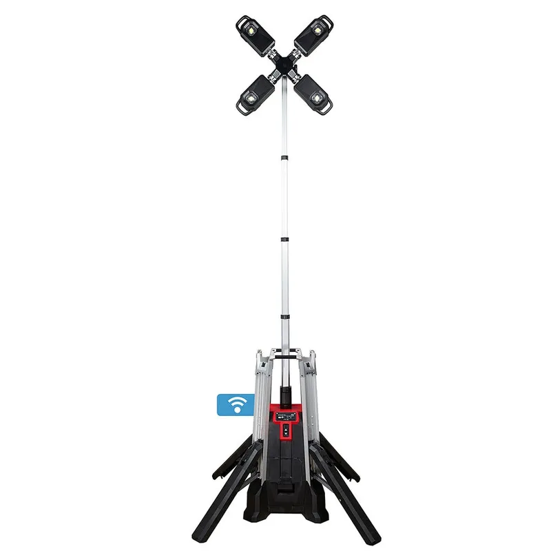 Milwaukee MX FUEL ROCKET 27,000 Lumen Tower Light/Charger Kit w/ Battery