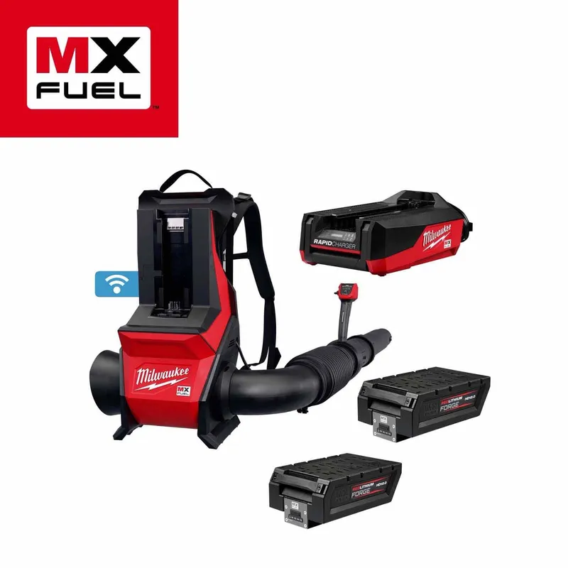 Milwaukee MX FUEL Backpack Blower Kit with 2 Batteries/Rapid Charger