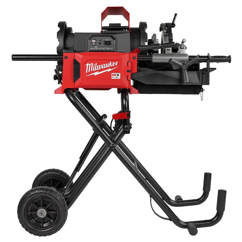 Milwaukee MX FUEL 1/8" - 2" Pipe Threading Machine Kit w/ Two Batteries and Charger