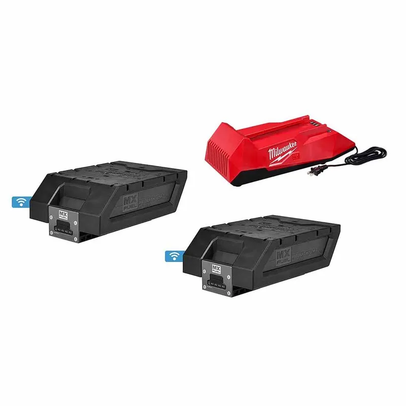 Milwaukee MX FUEL Two 72V 6.0Ah XC406 Batteries and Charger Expansion Kit