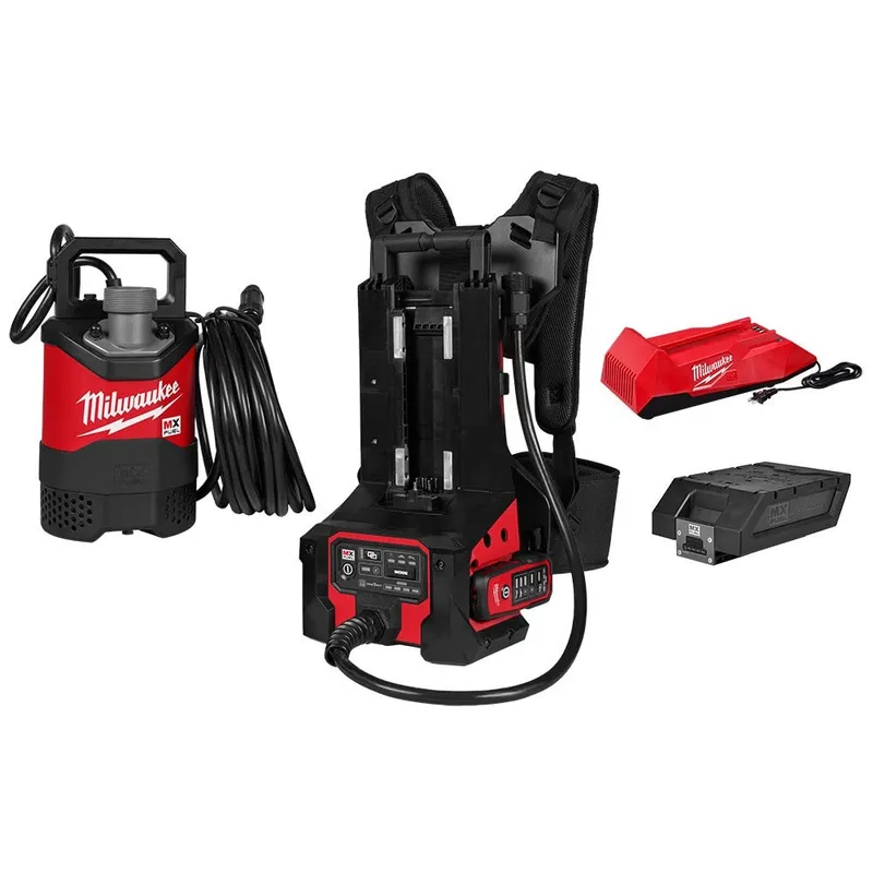 Milwaukee MX FUEL 1HP 2" Submersible Pump Kit