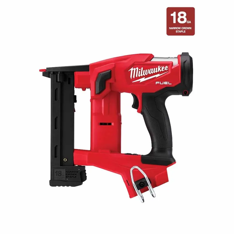 Milwaukee M18 FUEL 18GA 1/4" NARROW CROWN Stapler, Bare Tool