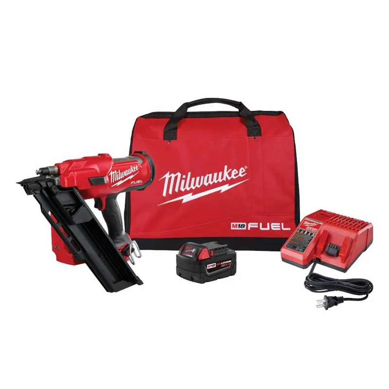 Milwaukee M18 FUEL 30 Degree Framing Nailer Kit