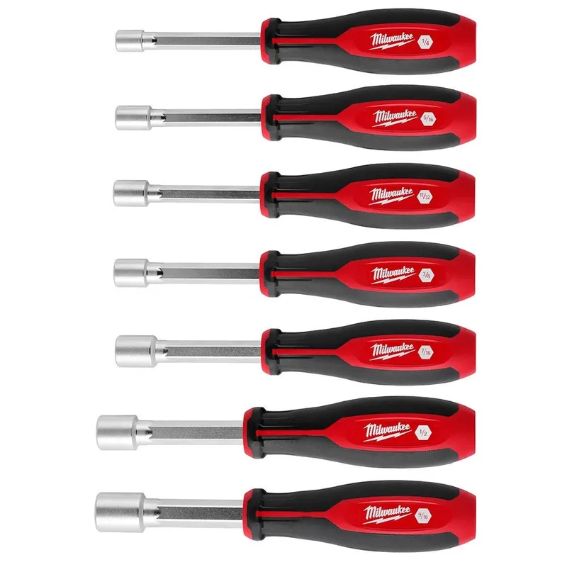 Milwaukee 7pc SAE HollowCore Nut Driver Set